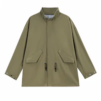 New Balance MET24 Olive Stand Collar Long-Sleeve Jacket AMJ35093-CGN New Balance MET24 Olive Stand Collar Long-Sleeve Jacket AMJ35093-CGN