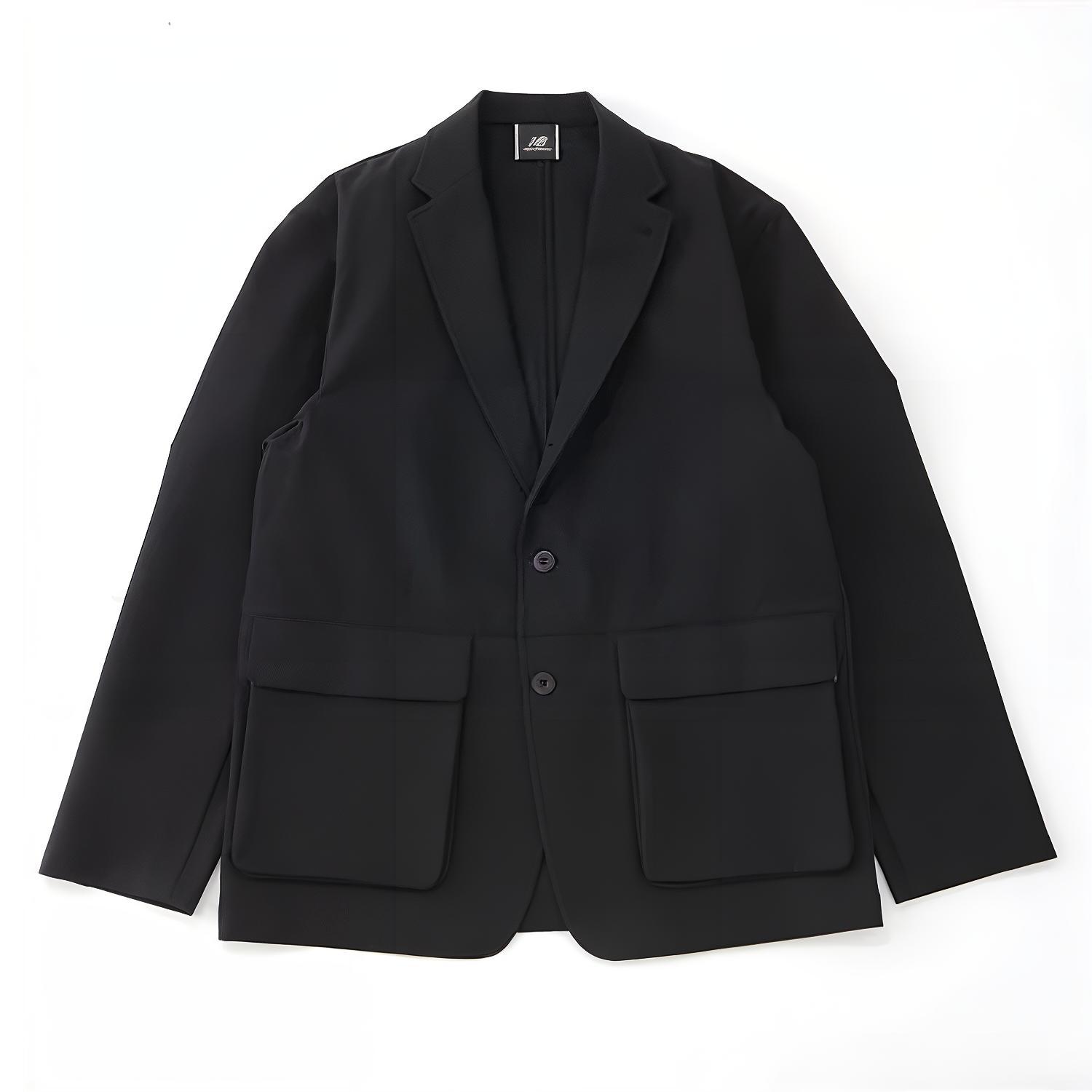 New Balance MET24 Unisex Black Single-Breasted Casual Long-Sleeve Jacket AMJ45003-BK