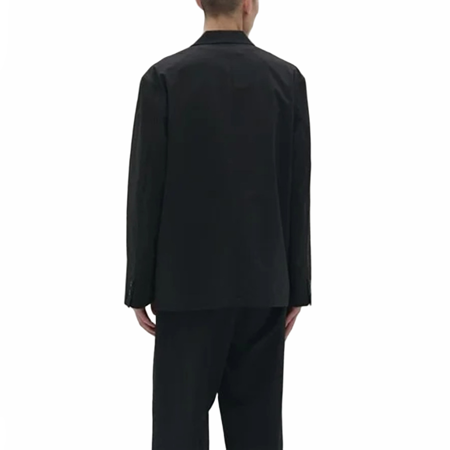 Purchase New Balance MET24 男女款黑色單排扣休閒長袖外套 AMJ45003-BK