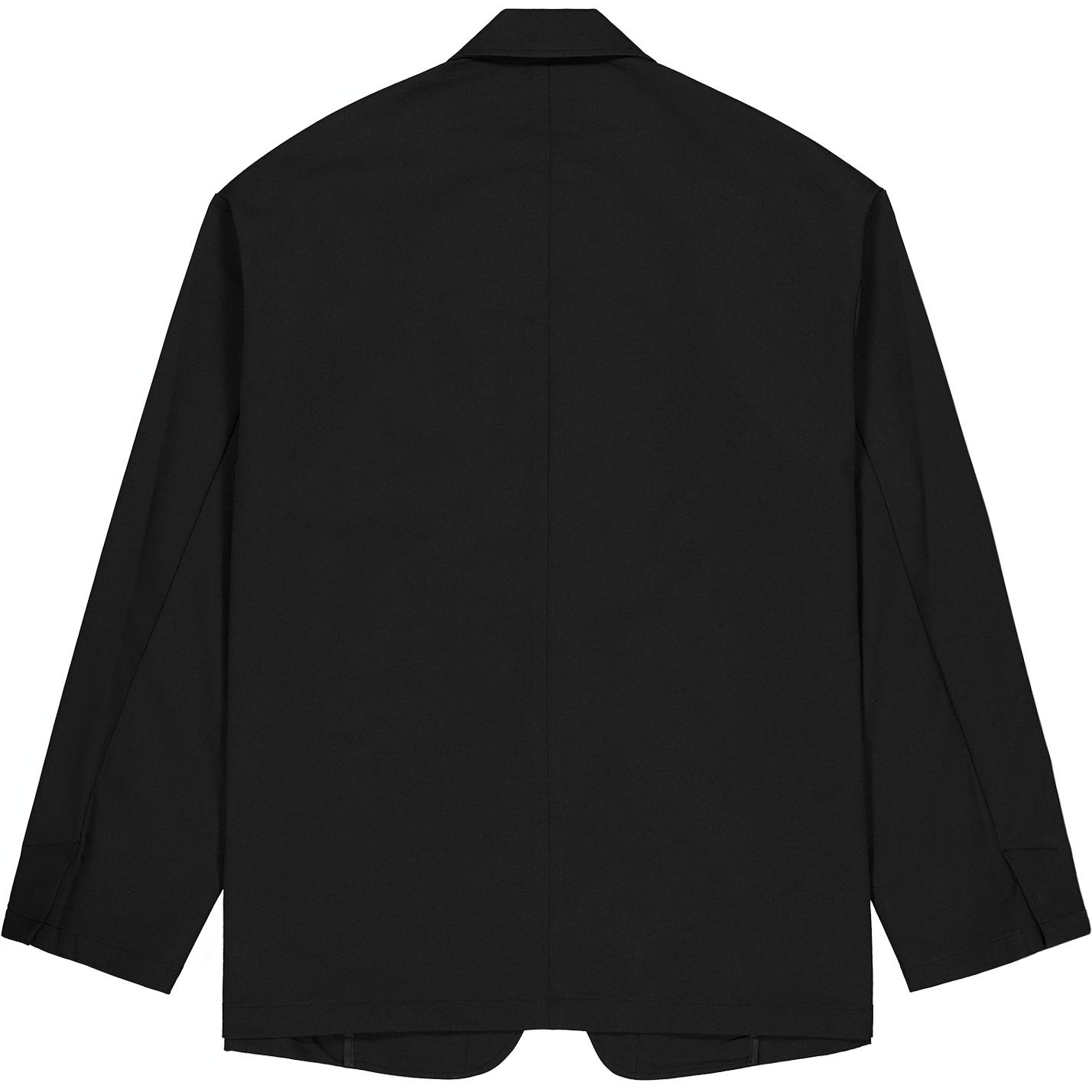 Lookbook New Balance MET 24 Jas Santai Nyaman Hitam Tertentu. AMJ45030-BK