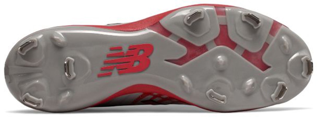 New Balance Mid-Cut 4040 v5 Metal 'Grey Red' M4040RG5 Shop New Balance Mid-Cut 4040 v5 Metal 'Grey Red' M4040RG5
