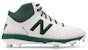 New Balance Potongan-Tengah 4040 v5 Logam 'Putih Hijau' M4040OA5