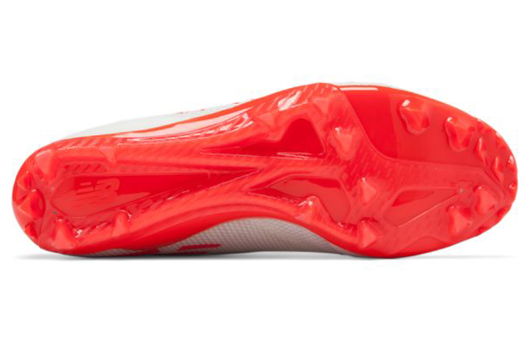 Shop 뉴발란스 번X 미드컷  lacrosse 클릿 (흰/빨) BURNXMWC