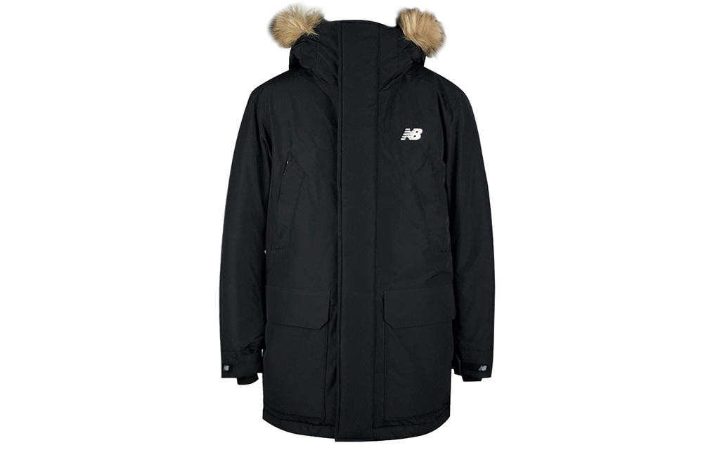 New Balance Mid-Length Black Winter Down Jacket NP943021-BK