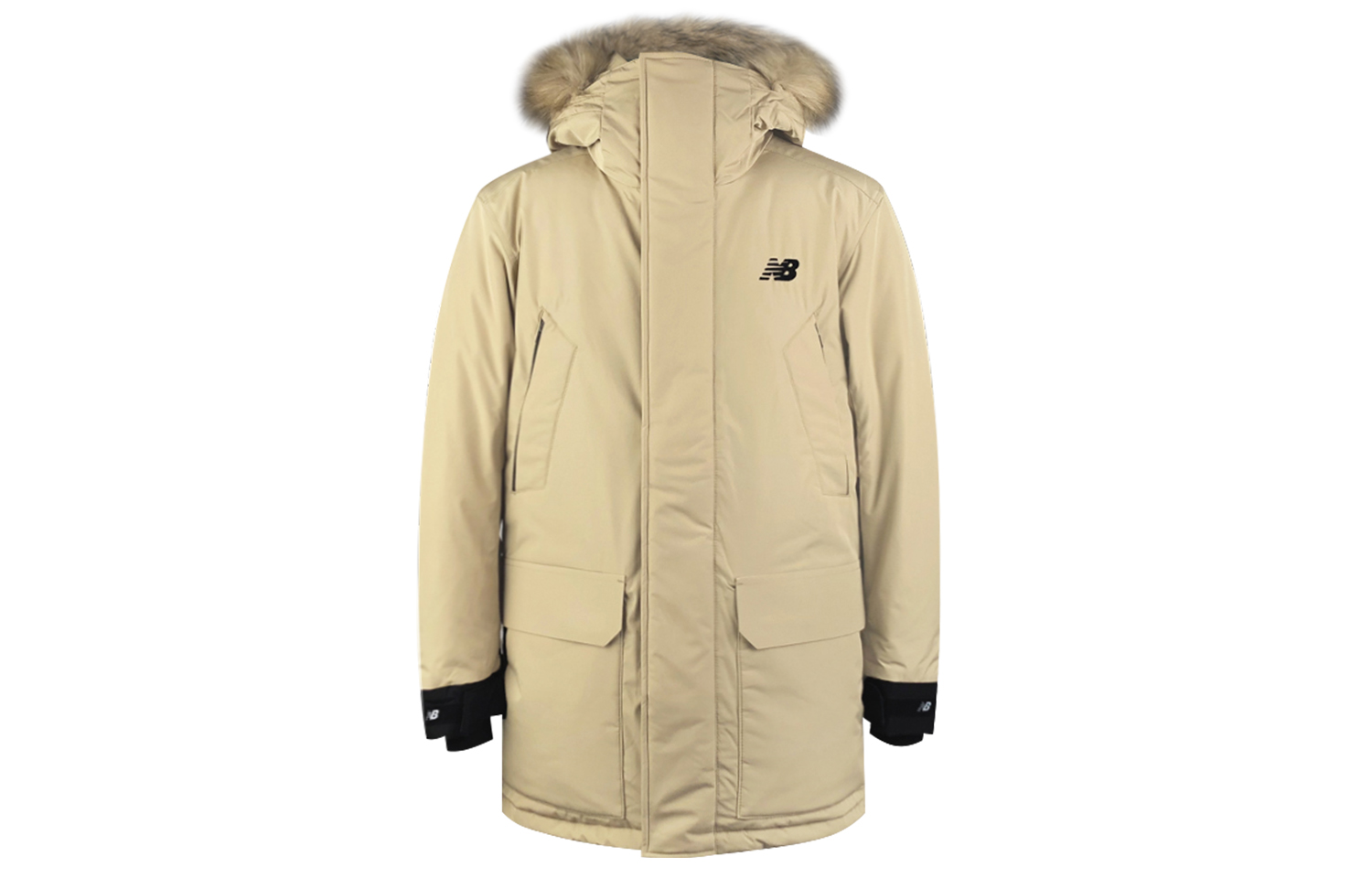 New Balance Mid-Length Insulated Down Coat Light Brown NP943021-BEI