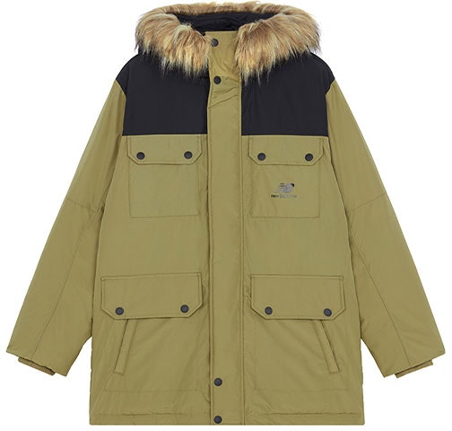 new-balance-military-green-colorblock-windproof-down-parka-with-fur-trim-amj-13329-ov