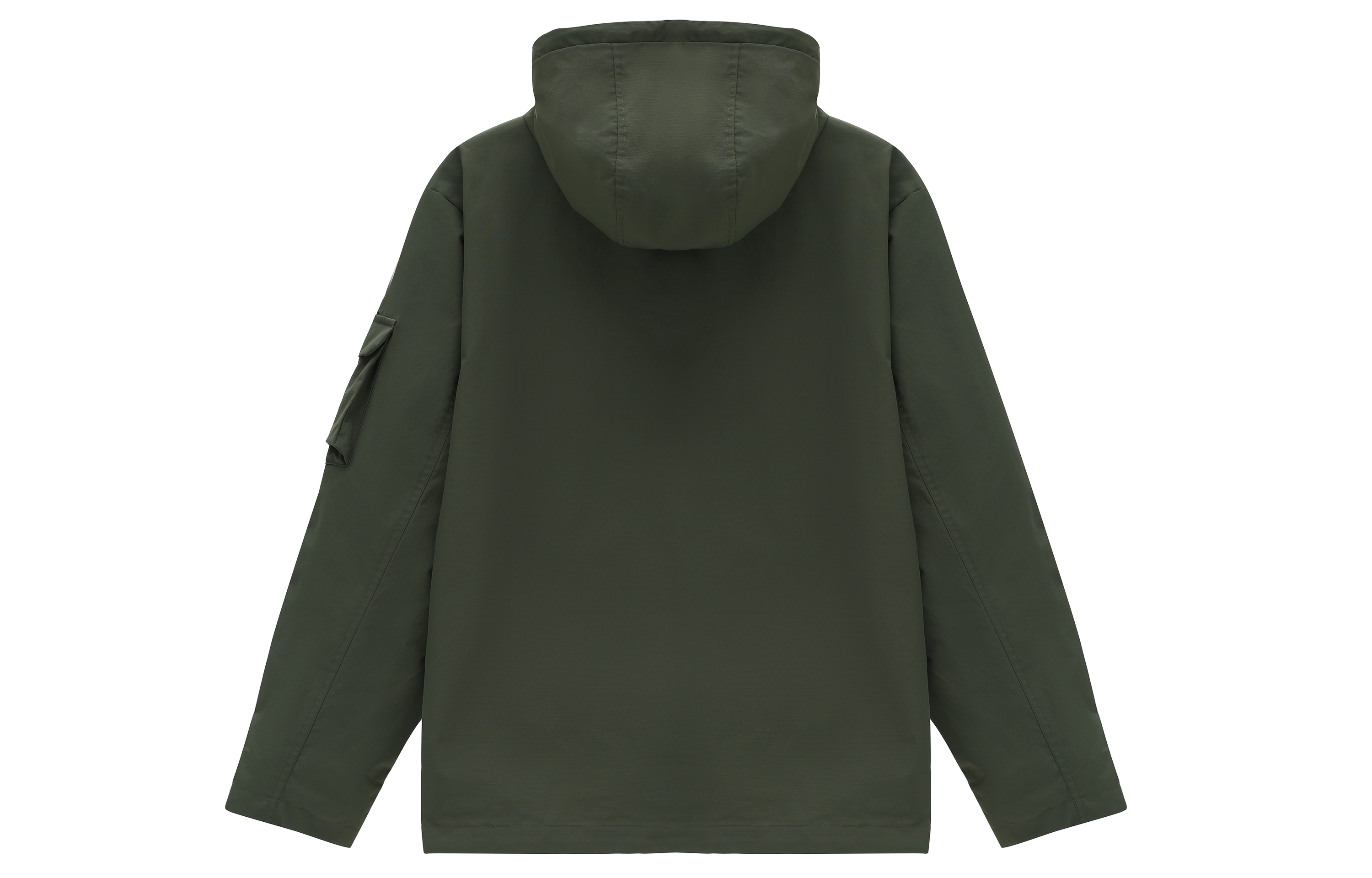 Lookbook New Balance 军绿色多口袋工装夹克 男女通用 AMJ31320-DON