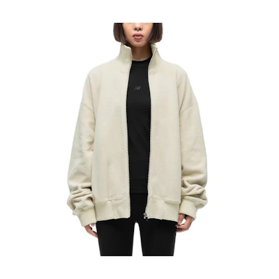 New Balance Minimalist Off-White Jacket Unisex Long Sleeve 6DD39111-BEI