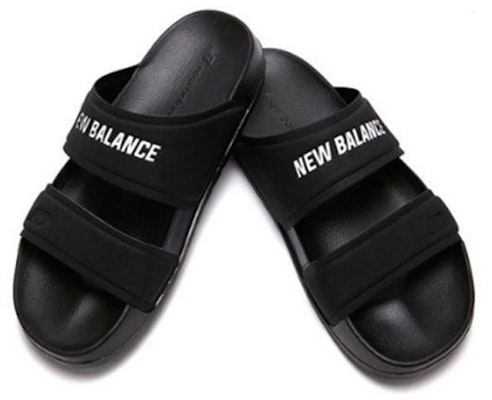 New Balance Minimalistic Beach Unisex Black Slippers SD1601BBW Shop New Balance Minimalistic Beach Unisex Black Slippers SD1601BBW