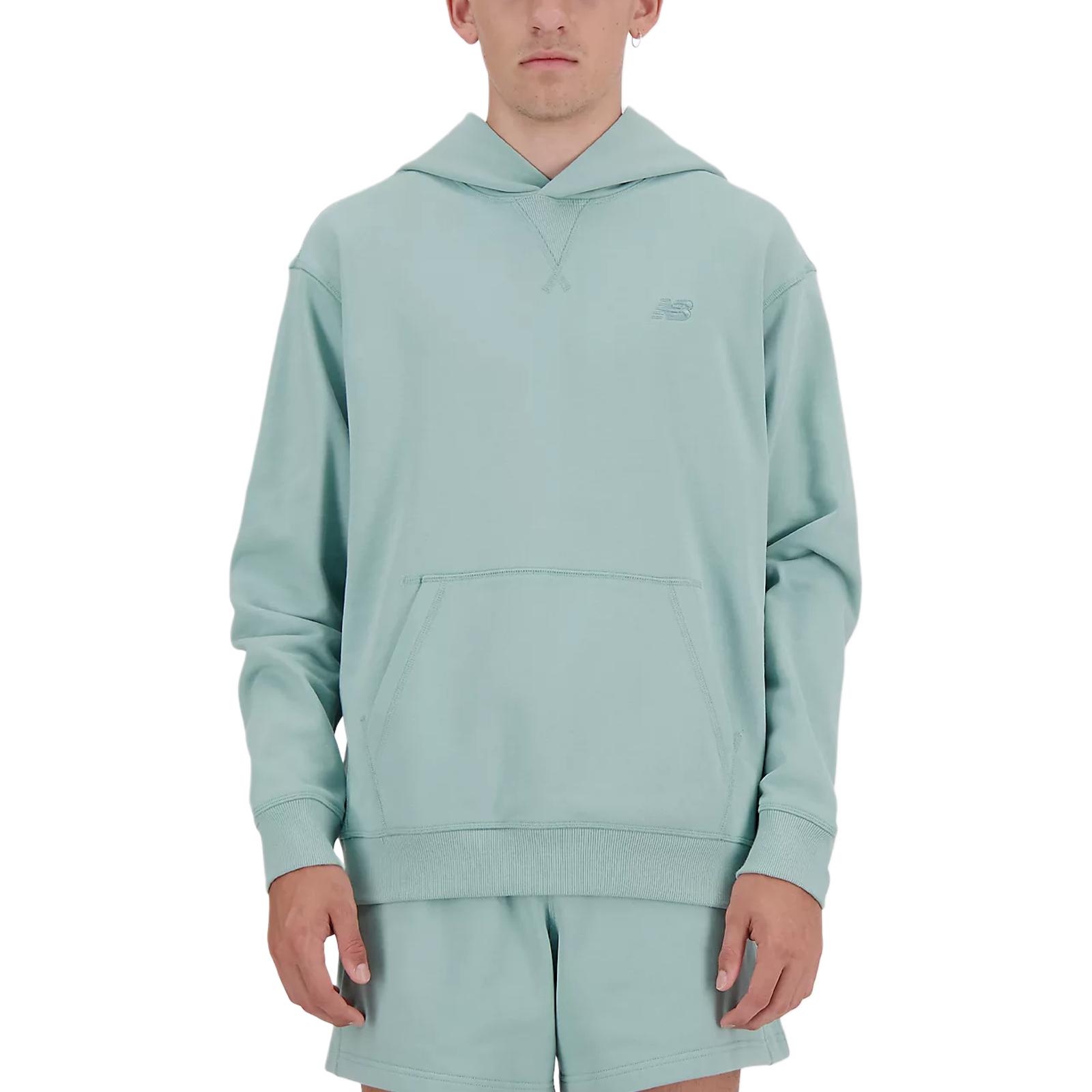 New Balance Mint Green French Terry Pullover Hoodie MT41534-SAM