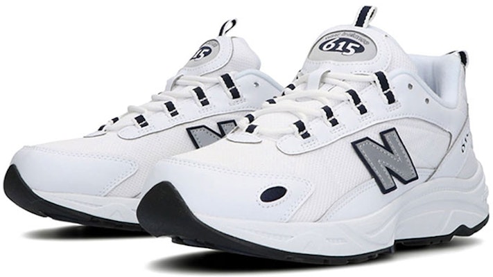 New Balance ML615 D Wide 'White' ML615NRT Lookbook New Balance ML615 D Wide 'White' ML615NRT