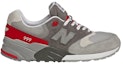 Order New Balance 999系列 低筒復古跑步鞋 灰色