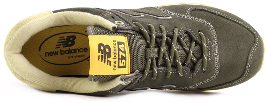 New Balance ML 574 GCO Khaki Lelaki/Perempuan Kasut Sukan ML574GCO Lookbook New Balance ML 574 GCO Khaki Lelaki/Perempuan Kasut Sukan ML574GCO
