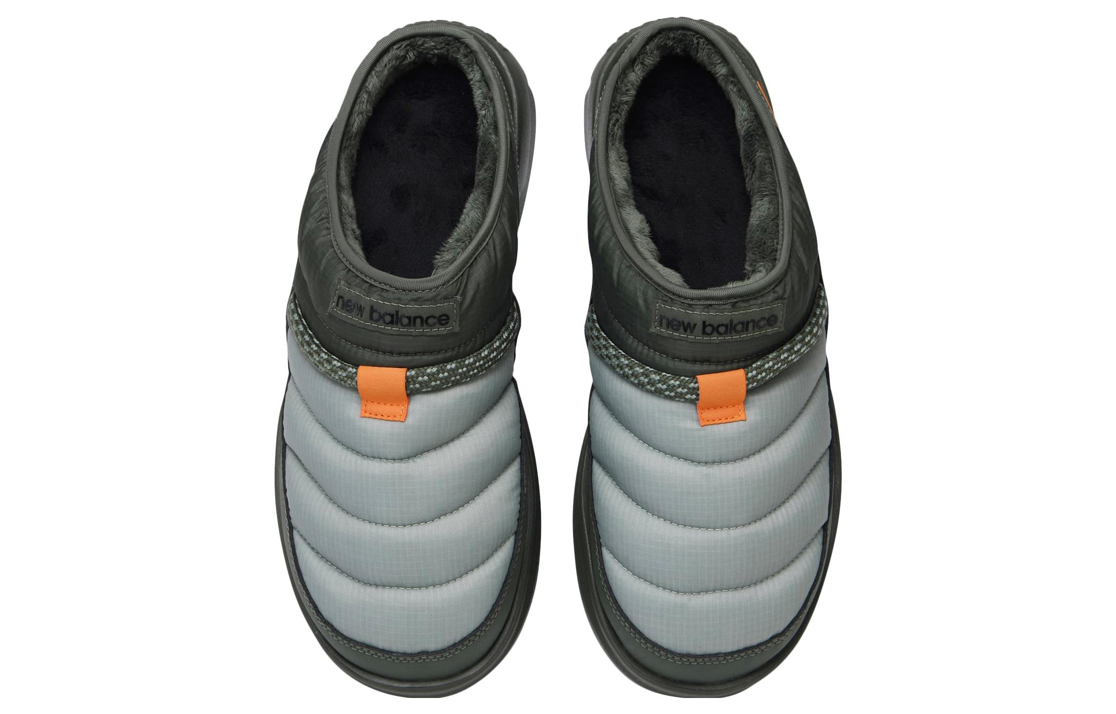 Shop New Balance Moc Mule 'Olive' Zapatos estilo mula verde oliva. SUFMUME2