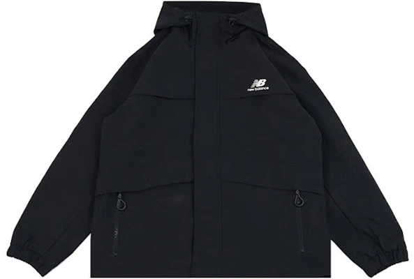 New Balance Jaket Kasual Rajut Logo Monokrom Hitam AMJ33359-BK Order New Balance Jaket Kasual Rajut Logo Monokrom Hitam AMJ33359-BK
