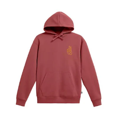 New Balance Movin Easy Red Logo Print Hoodie Long Sleeve MT33901A-SU