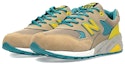 Lookbook New Balance NB 580 MRT580 Japan Green 低幫 跑步鞋 男女同款 灰色