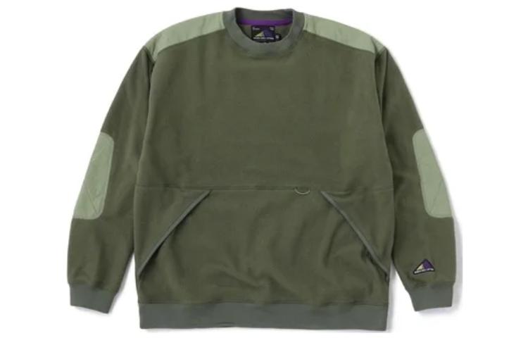 New Balance MT1996 Multicolor Logo Graphic Crewneck Sweatshirt Green Men JMTL2055-DRC