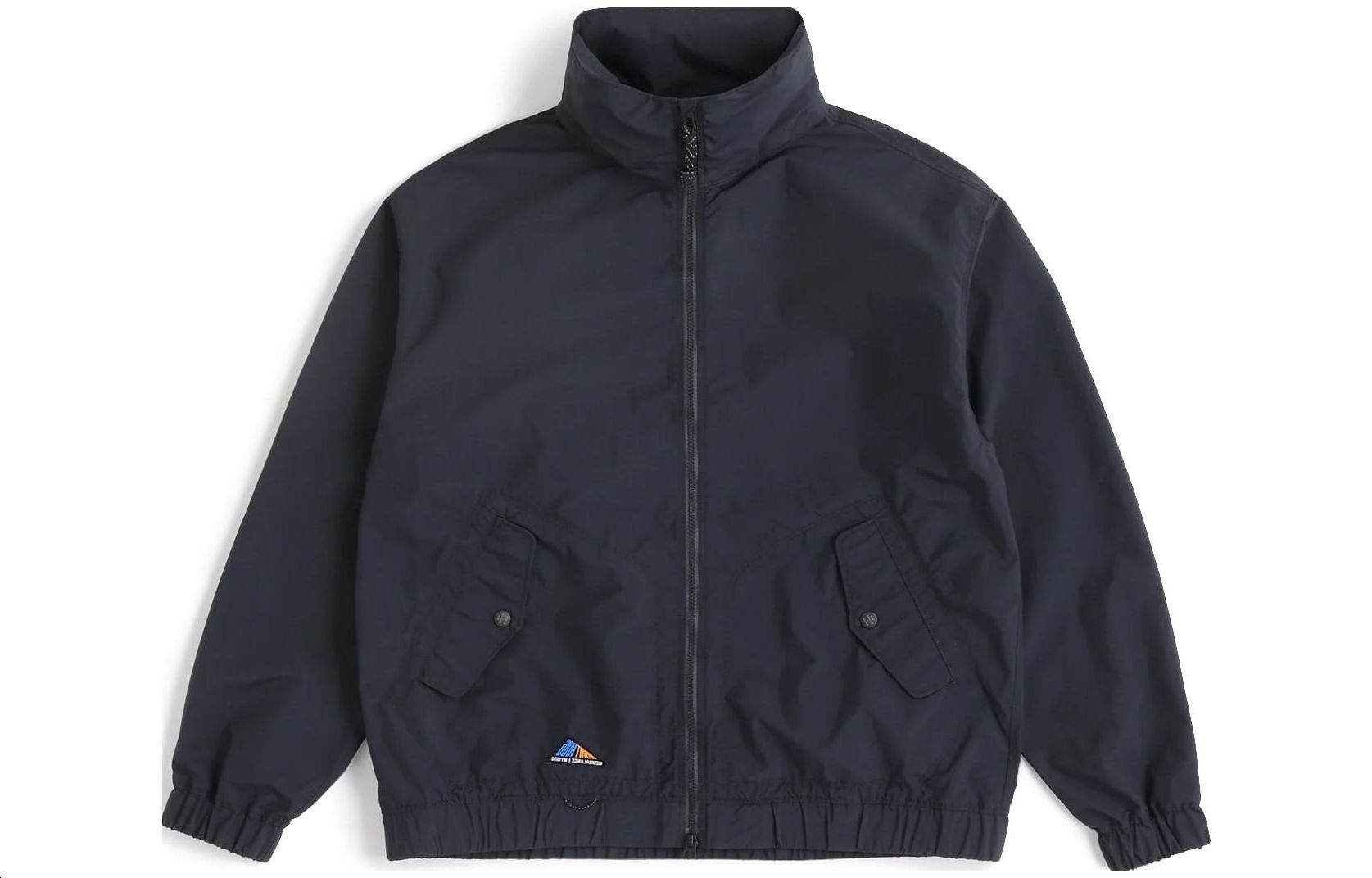New Balance MT1996 Solid Color Stand Neck Zipper Harrington Jacket AMJ35005-BK