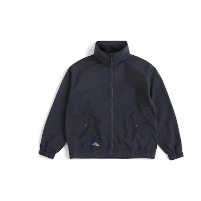 New Balance MT1996 Solid Color Stand Neck Zipper Harrington Jacket AMJ35005-BK