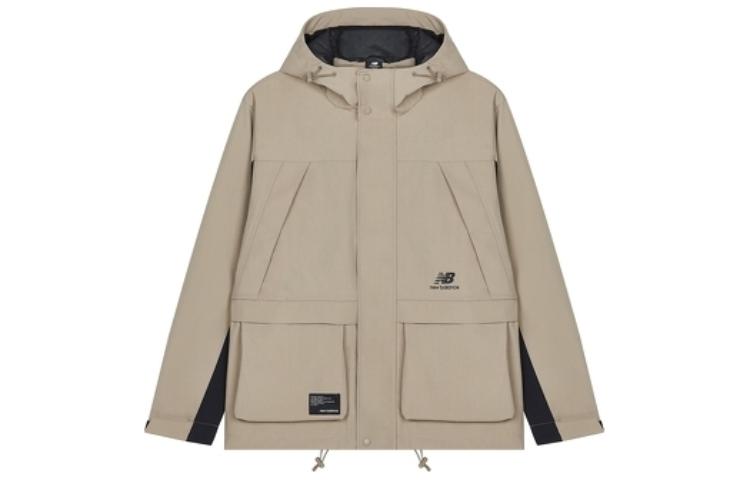 New Balance Multi-Pocket Outdoor Hooded Jacket Khaki AMJ23320-DRI