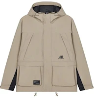 New Balance Multi-Pocket Outdoor Hooded Jacket Khaki AMJ23320-DRI New Balance Multi-Pocket Outdoor Hooded Jacket Khaki AMJ23320-DRI