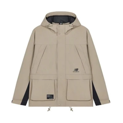 New Balance Multi-Pocket Outdoor Hooded Jacket Khaki AMJ23320-DRI