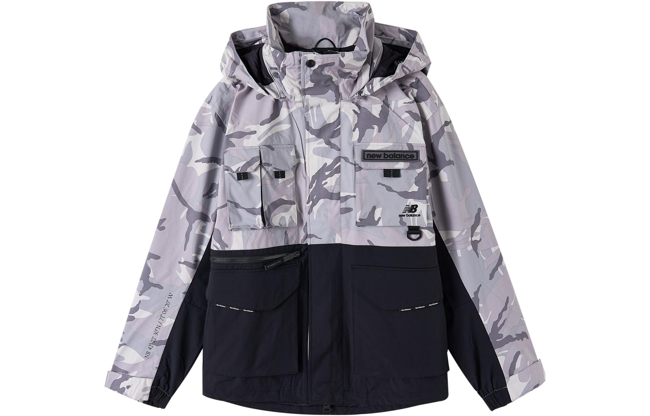 New Balance Multi-Pocket Outdoor Utility Jacket - Grey NAA1N011-CM