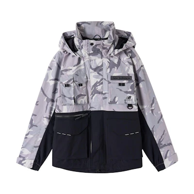 New Balance Multi-Pocket Outdoor Utility Jacket - Grey NAA1N011-CM