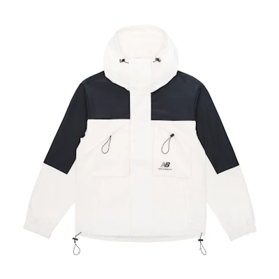 New Balance Multi-Pocket Outdoor Woven Utility Jacket - Off White AMJ13376-IV