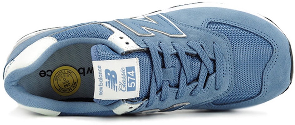 New Balance NB 574 NB574 低筒 跑步鞋 男女款 浅藍色 D寬 Lookbook New Balance NB 574 NB574 低筒 跑步鞋 男女款 浅藍色 D寬