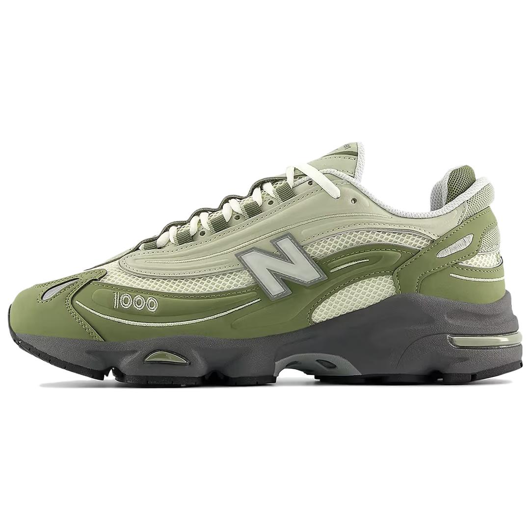 New Balance NB 1000 "Dark Olivine" Green Low-Top Casual Running Shoes . M1000MEO