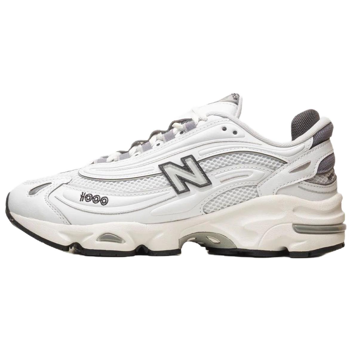 New Balance NB 1000 White Grey Comfortable Running Shoes M1000D