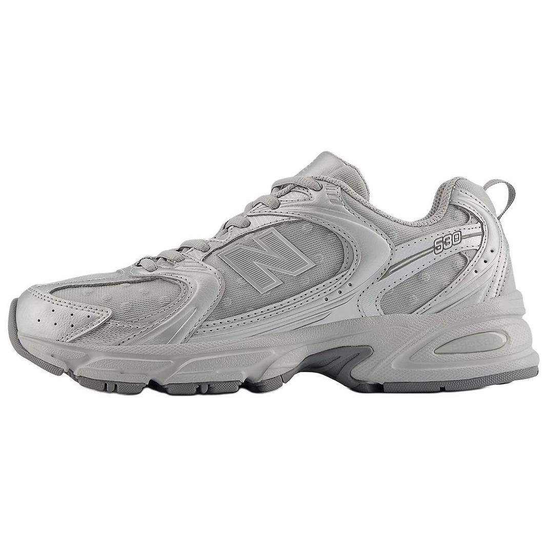 New Balance NB 530 Grey Silver Comfortable Casual Low-Top Sneakers. U530HFZ