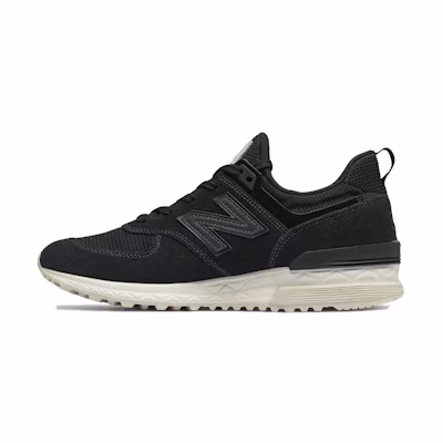 NB NB 574 Sport Sports Casual Shoes 'Black White'