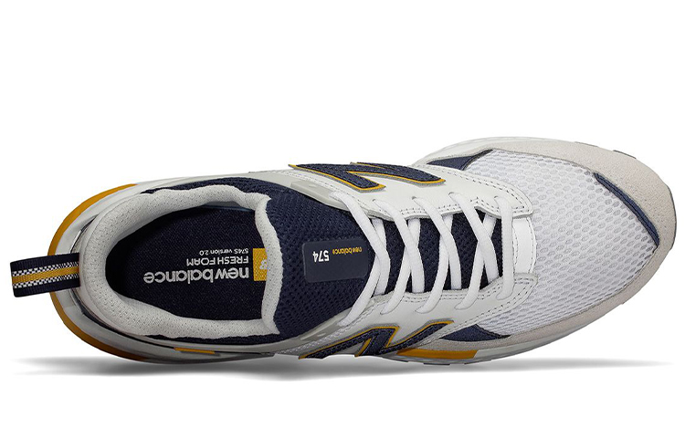 Lookbook Kasut Kasual Sukan New Balance NB 574 'Putih Biru' MS574EDD