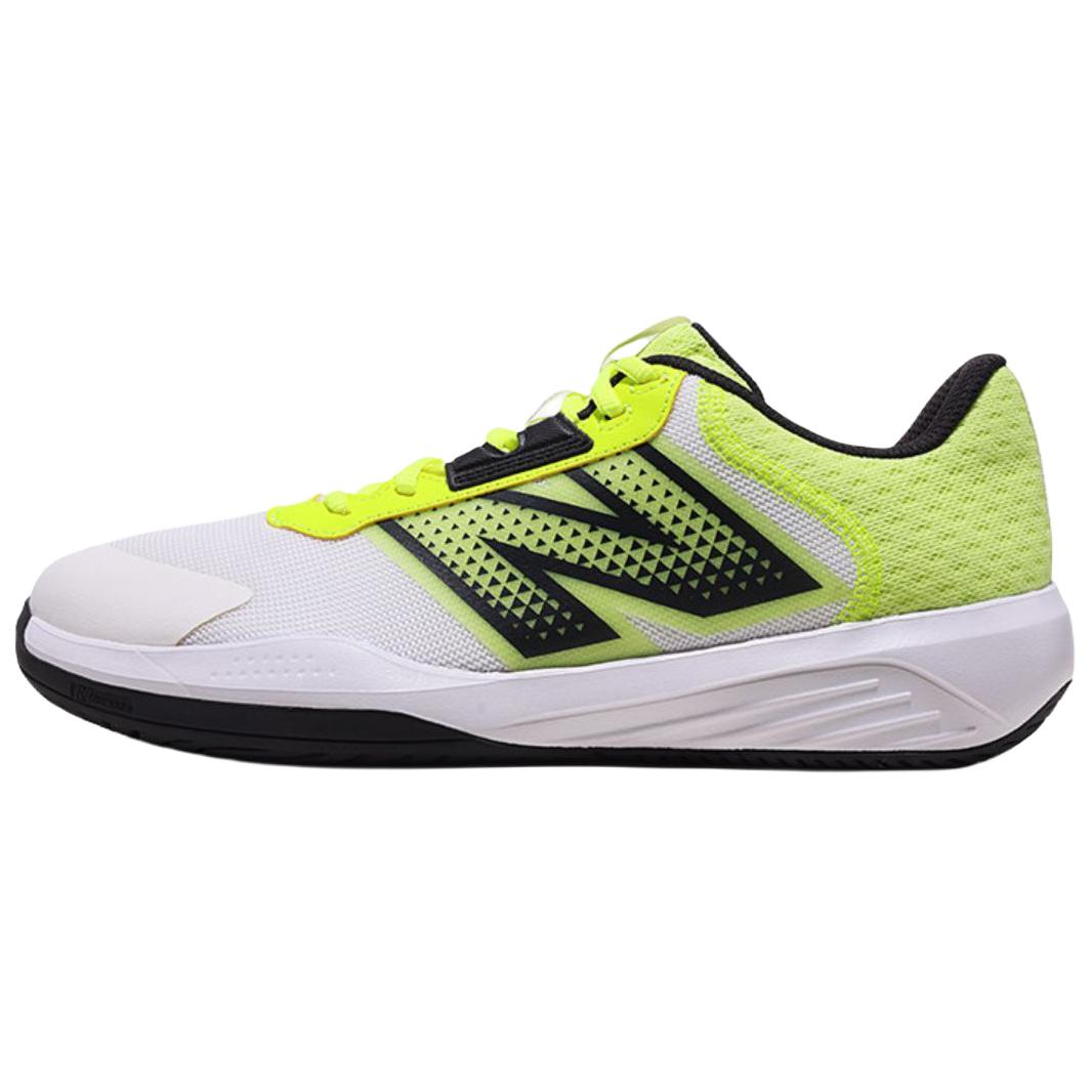 New Balance NB 696 v6 Tennis Shoes White Yellow - Supportive & Comfortable. M6967Q4