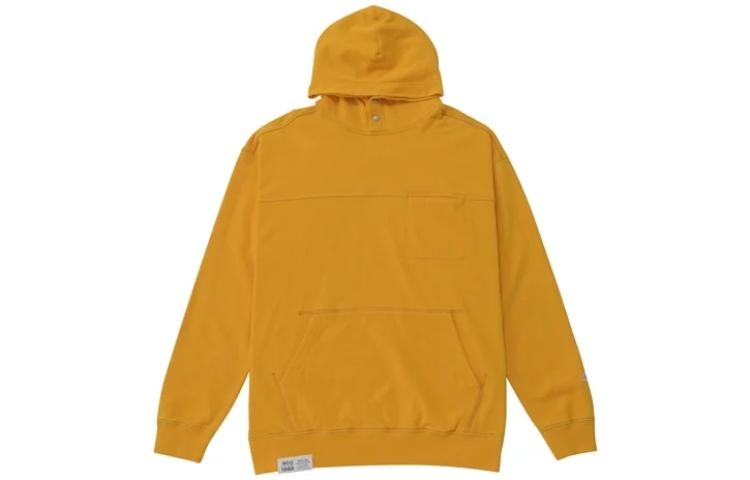 New Balance NB 900 FW23 Embroidered Hoodie Yellow Unisex Pullover AMT35106-TGD