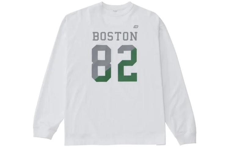 New Balance NB 900 FW23 Graphic Crewneck Sweatshirt Unisex White AMT35109-WT