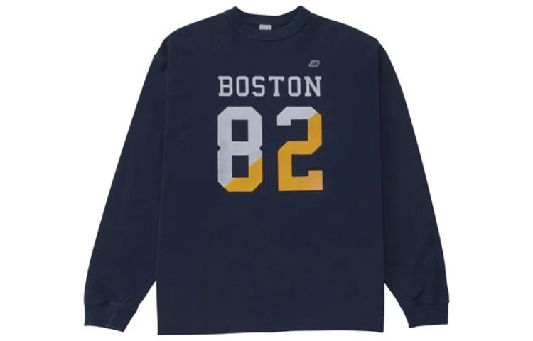 New Balance NB 900 Series FW23 Graphic Crewneck Sweatshirt Unisex Deep Blue AMT35109-PGM