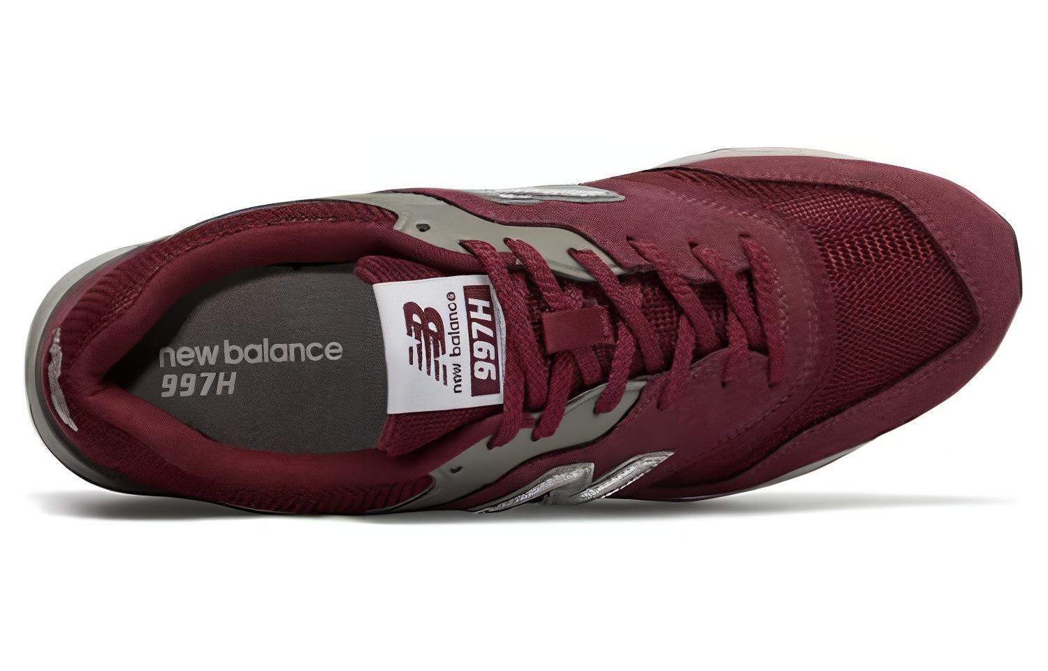Shop New Balance NB 997H 經典組 低筒 運動休閒鞋 男女款 酒紅色