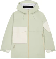 New Balance NB Grey Full-Zip Waterproof Windbreaker Jacket - Alpine Green NAE39031-LGN New Balance NB Grey Full-Zip Waterproof Windbreaker Jacket - Alpine Green NAE39031-LGN