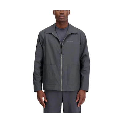 New Balance NB Athletic Linear Zip Jacket Grey MJ33553-ACK