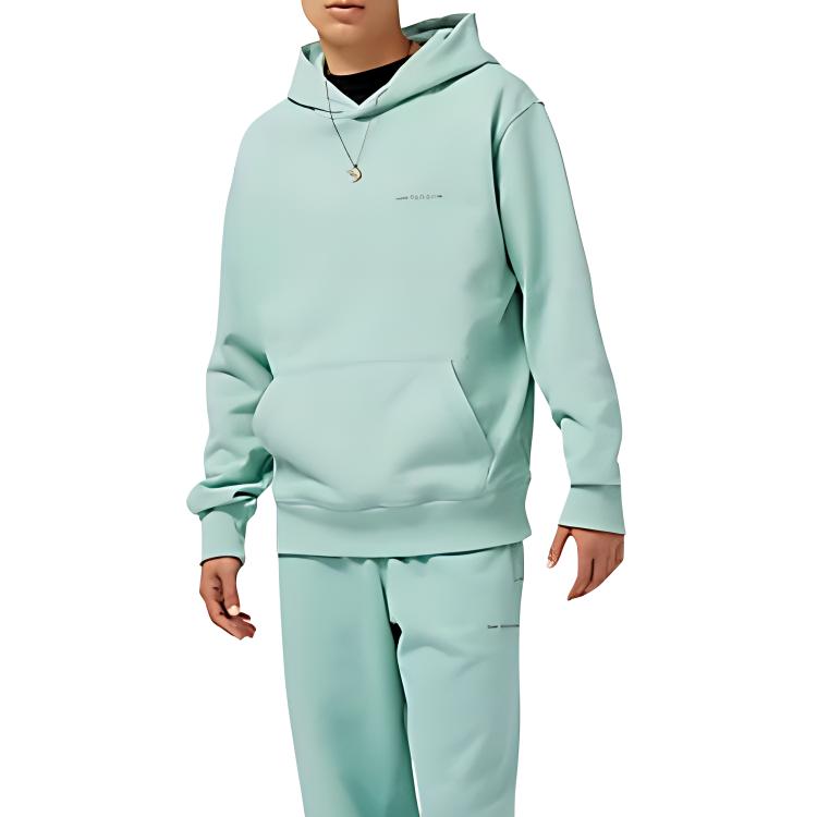 New Balance NB Athletics Sage Hoodie with Logo Long Sleeve Design MT23565-SAE