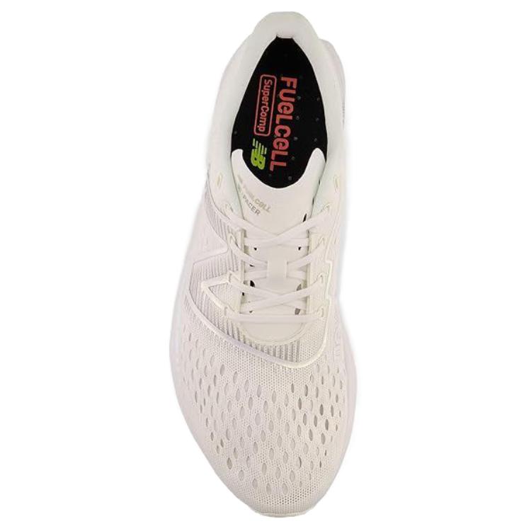 Lookbook New Balance NB FuelCell Supercomp Pacer 防滑耐磨 低筒 跑步鞋 白銀色