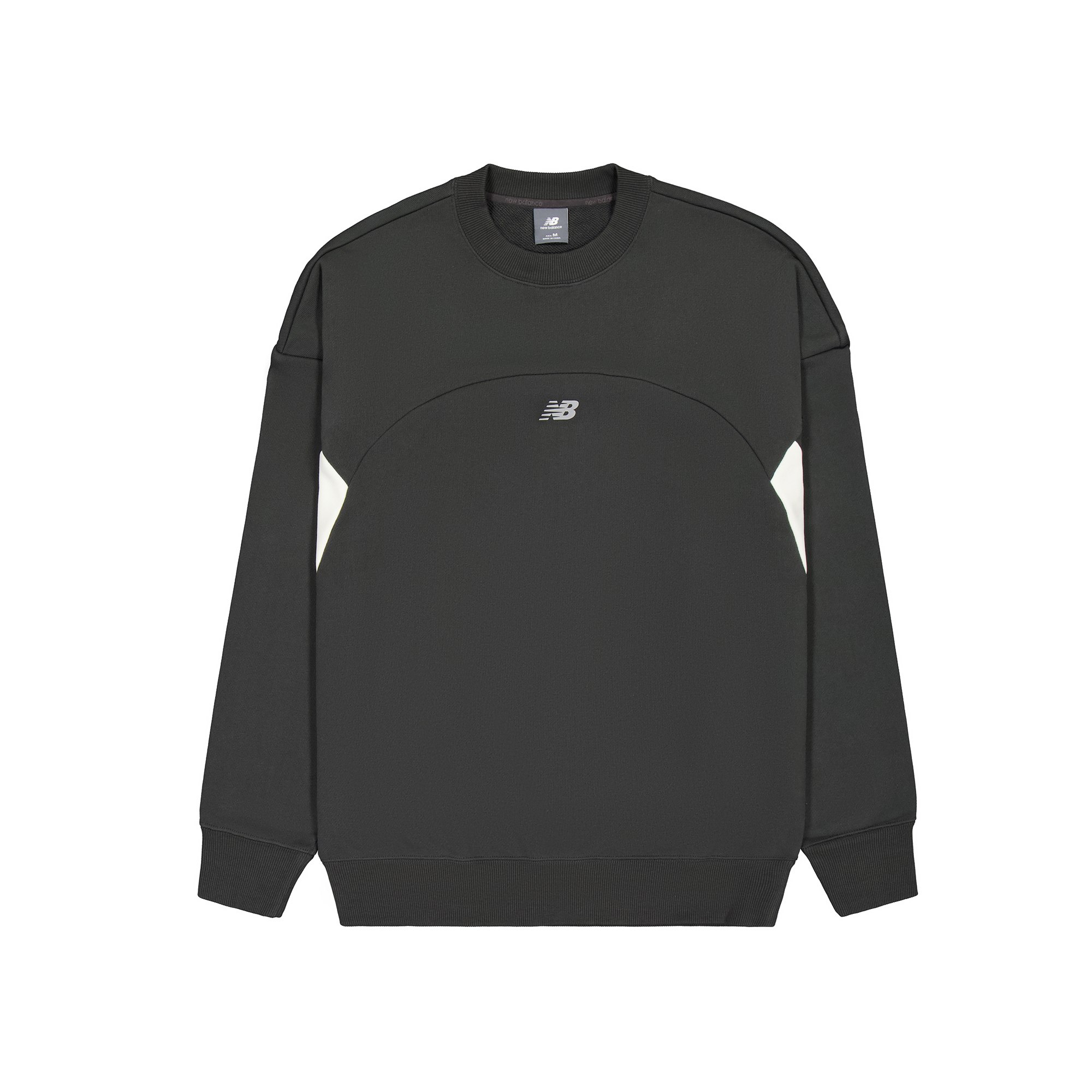New Balance NB Hyper Sports Crewneck Dark Gray Sweatshirt Unisex by Didu NCE37031-DKG