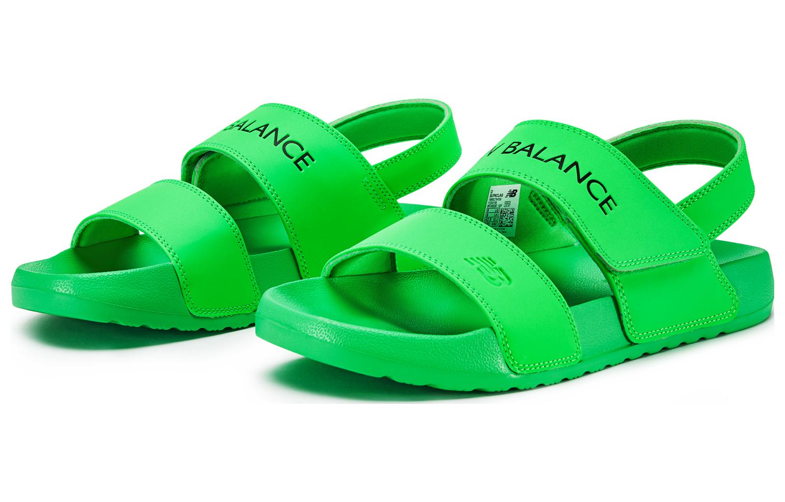 Lookbook New Balance NB NCLAY Sandal 'Hijau Neon' SUFNCLAG