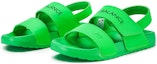 Lookbook New Balance NB NCLAY Sandals 'Neon Green' SUFNCLAG