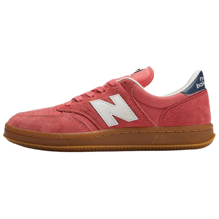 New Balance NB T500 Red White Low-Top Sneakers Comfort Thin Sole CT500AB