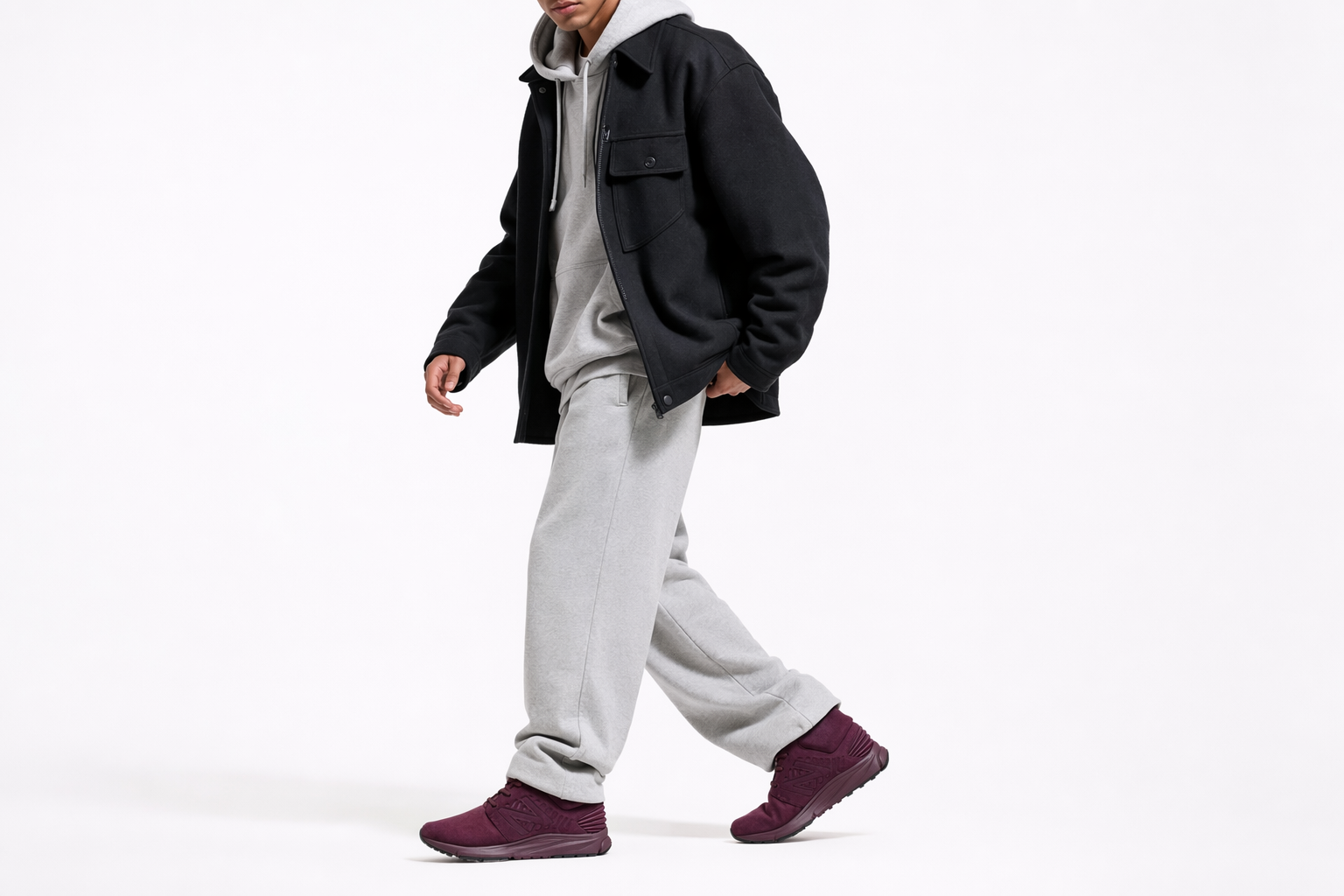 Order New Balance NB Vazee Rush Scarpe Sportive Casual ''Viola Rosso Nero'' MLRUSHHB